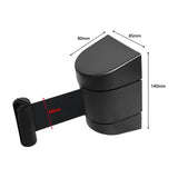 Maxbell Retractable Barrier Belt Telescopic Belt for Elevator Sporting Events Indoor 2 meters