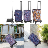 Maxbell Hand Truck Compact Sturdy Convenient Grocery Trolley for Office Moving Store Cart