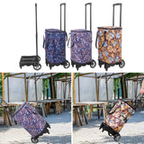Maxbell Hand Truck Compact Sturdy Convenient Grocery Trolley for Office Moving Store Cart