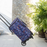 Maxbell Hand Truck Compact Sturdy Convenient Grocery Trolley for Office Moving Store with leaves Bag