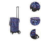 Maxbell Hand Truck Compact Sturdy Convenient Grocery Trolley for Office Moving Store with leaves Bag