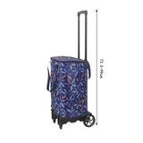 Maxbell Hand Truck Compact Sturdy Convenient Grocery Trolley for Office Moving Store with leaves Bag