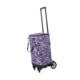 Maxbell Hand Truck Compact Sturdy Convenient Grocery Trolley for Office Moving Store with Flower Bag