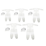 Maxbell Bee Suit Comfortable with Hood Beekeeping Clothing for Farm Adults Women Men 165cm