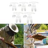 Maxbell Bee Suit Comfortable with Hood Beekeeping Clothing for Farm Adults Women Men 165cm