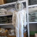 Maxbell Bee Suit Comfortable with Hood Beekeeping Clothing for Farm Adults Women Men 165cm