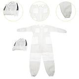Maxbell Bee Suit Comfortable with Hood Beekeeping Clothing for Farm Adults Women Men 170cm