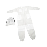 Maxbell Bee Suit Comfortable with Hood Beekeeping Clothing for Farm Adults Women Men 175cm