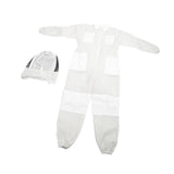 Maxbell Bee Suit Comfortable with Hood Beekeeping Clothing for Farm Adults Women Men 175cm