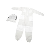 Maxbell Bee Suit Comfortable with Hood Beekeeping Clothing for Farm Adults Women Men 185cm