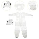 Maxbell Bee Suit Comfortable with Hood Beekeeping Clothing for Farm Adults Women Men 185cm
