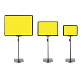 Maxbell Supermarket Price Label Stand Reusable Business Black Adjustable Sign Holder A3 Frame