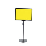 Maxbell Supermarket Price Label Stand Reusable Business Black Adjustable Sign Holder A4 Frame