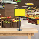 Maxbell Supermarket Price Label Stand Reusable Business Black Adjustable Sign Holder A4 Frame