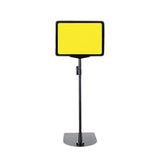 Maxbell Supermarket Price Label Stand Reusable Business Black Adjustable Sign Holder A5 Frame