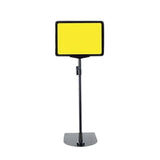 Maxbell Supermarket Price Label Stand Reusable Business Black Adjustable Sign Holder A5 Frame
