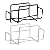 Maxbell Tissue Cases Metal Toilet Easy to Install Metal Wire Tissue Box Rack Hanging black