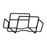 Maxbell Tissue Cases Metal Toilet Easy to Install Metal Wire Tissue Box Rack Hanging black
