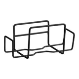 Maxbell Tissue Cases Metal Toilet Easy to Install Metal Wire Tissue Box Rack Hanging black
