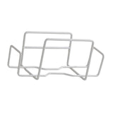 Maxbell Tissue Cases Metal Toilet Easy to Install Metal Wire Tissue Box Rack Hanging white