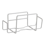 Maxbell Tissue Cases Metal Toilet Easy to Install Metal Wire Tissue Box Rack Hanging white