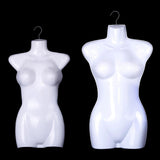 Maxbell Hanging Mannequin Female Torso Body Form Dress Costume Mannequin Hanger Hook Height 67.5cm