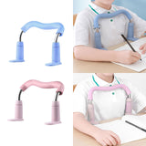 Maxbell Upper Back Brace Writing with Clamp for Table Kids Sitting Posture Corrector Blue