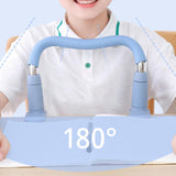 Maxbell Upper Back Brace Writing with Clamp for Table Kids Sitting Posture Corrector Blue