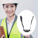 Maxbell Hard Hat Chin Strap Construction Worker Helmet Accessories Helmet Chin Strap Black