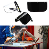 Maxbell Face Shield Protector Versatile Face Guard for Outdoor Work Weeding Grinding Clear