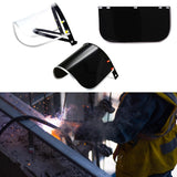 Maxbell Face Shield Protector Versatile Face Guard for Outdoor Work Weeding Grinding Clear