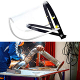 Maxbell Face Shield Protector Versatile Face Guard for Outdoor Work Weeding Grinding Clear
