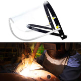 Maxbell Face Shield Protector Versatile Face Guard for Outdoor Work Weeding Grinding Clear