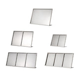 Maxbell Menu Display Stand Flyer Display Table Sign Stand for Hotel Restaurant Store 431x172x308mm A3 1 grid