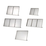 Maxbell Menu Display Stand Flyer Display Table Sign Stand for Hotel Restaurant Store 431x172x308mm A3 1 grid