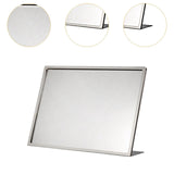 Maxbell Menu Display Stand Flyer Display Table Sign Stand for Hotel Restaurant Store 431x172x308mm A3 1 grid