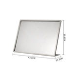 Maxbell Menu Display Stand Flyer Display Table Sign Stand for Hotel Restaurant Store 431x172x308mm A3 1 grid