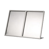 Maxbell Menu Display Stand Flyer Display Table Sign Stand for Hotel Restaurant Store 435x92x309mm A4 2 grids
