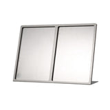 Maxbell Menu Display Stand Flyer Display Table Sign Stand for Hotel Restaurant Store 435x92x309mm A4 2 grids