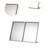 Maxbell Menu Display Stand Flyer Display Table Sign Stand for Hotel Restaurant Store 435x92x309mm A4 2 grids