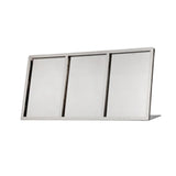 Maxbell Menu Display Stand Flyer Display Table Sign Stand for Hotel Restaurant Store 470x62x221mm A5 3 grids