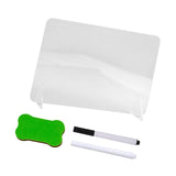 Maxbell Acrylic Dry Erasable Board Decorative Message Board for School Office Classroom