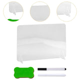 Maxbell Acrylic Dry Erasable Board Decorative Message Board for School Office Classroom