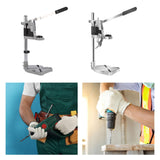 Maxbell Drill Stand Holder Adjustable Desktop Electric Drill Stand Drill Press Clamp Single Hole Holder