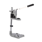 Maxbell Drill Stand Holder Adjustable Desktop Electric Drill Stand Drill Press Clamp Single Hole Holder