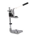 Maxbell Drill Stand Holder Adjustable Desktop Electric Drill Stand Drill Press Clamp Single Hole Holder