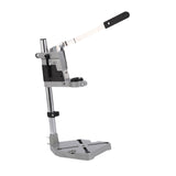 Maxbell Drill Stand Holder Adjustable Desktop Electric Drill Stand Drill Press Clamp Single Hole Holder