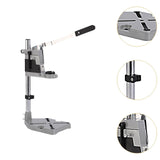 Maxbell Drill Stand Holder Adjustable Desktop Electric Drill Stand Drill Press Clamp Single Hole Holder