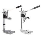 Maxbell Drill Stand Holder Adjustable Desktop Electric Drill Stand Drill Press Clamp Single Hole Holder