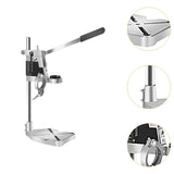 Maxbell Drill Stand Holder Adjustable Desktop Electric Drill Stand Drill Press Clamp Double Hole Holder